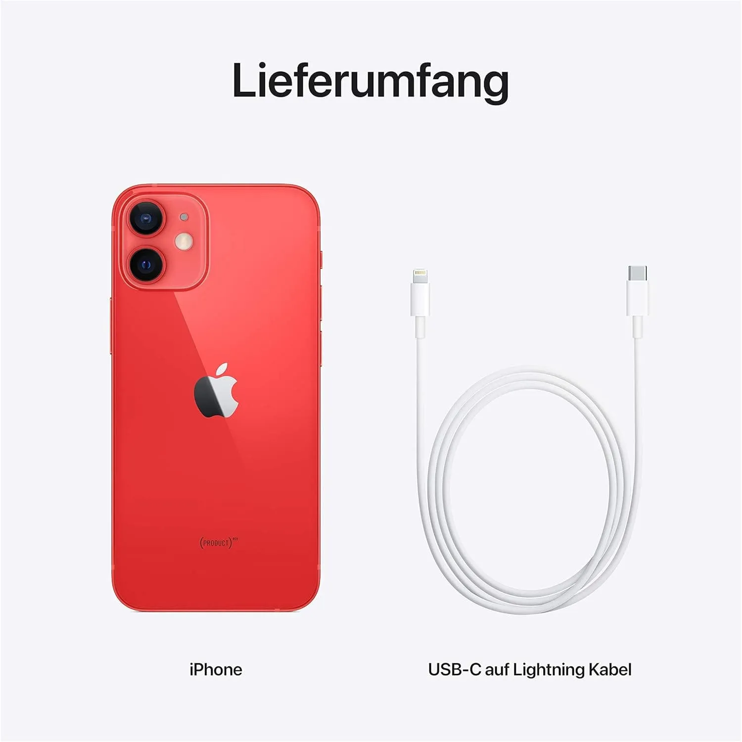 Apple iPhone 12 Mini 64GB Product Red Sim-Free Unlocked Mobile Phone