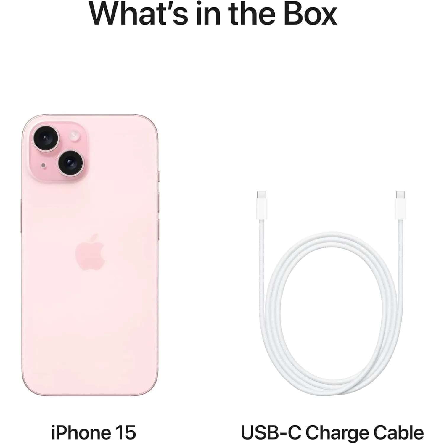 Apple iPhone 15 5G 128GB Pink Sim-Free Unlocked Mobile Phone