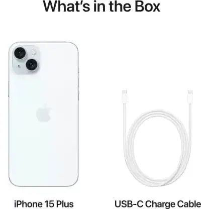 Apple iPhone 15 Plus 5G - 512GB, Yellow, SIM-Free, Unlocked Mobile Phone