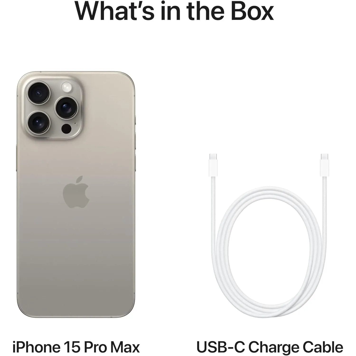 Apple iPhone 15 Pro Max 256GB Natural Titanium Unlocked SIM-Free Mobile Phone