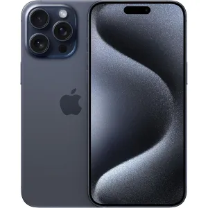 Apple iPhone 15 Pro Max, 512GB, Blue Titanium, Unlocked video game consoles,gaming consoles,playstation,xbox