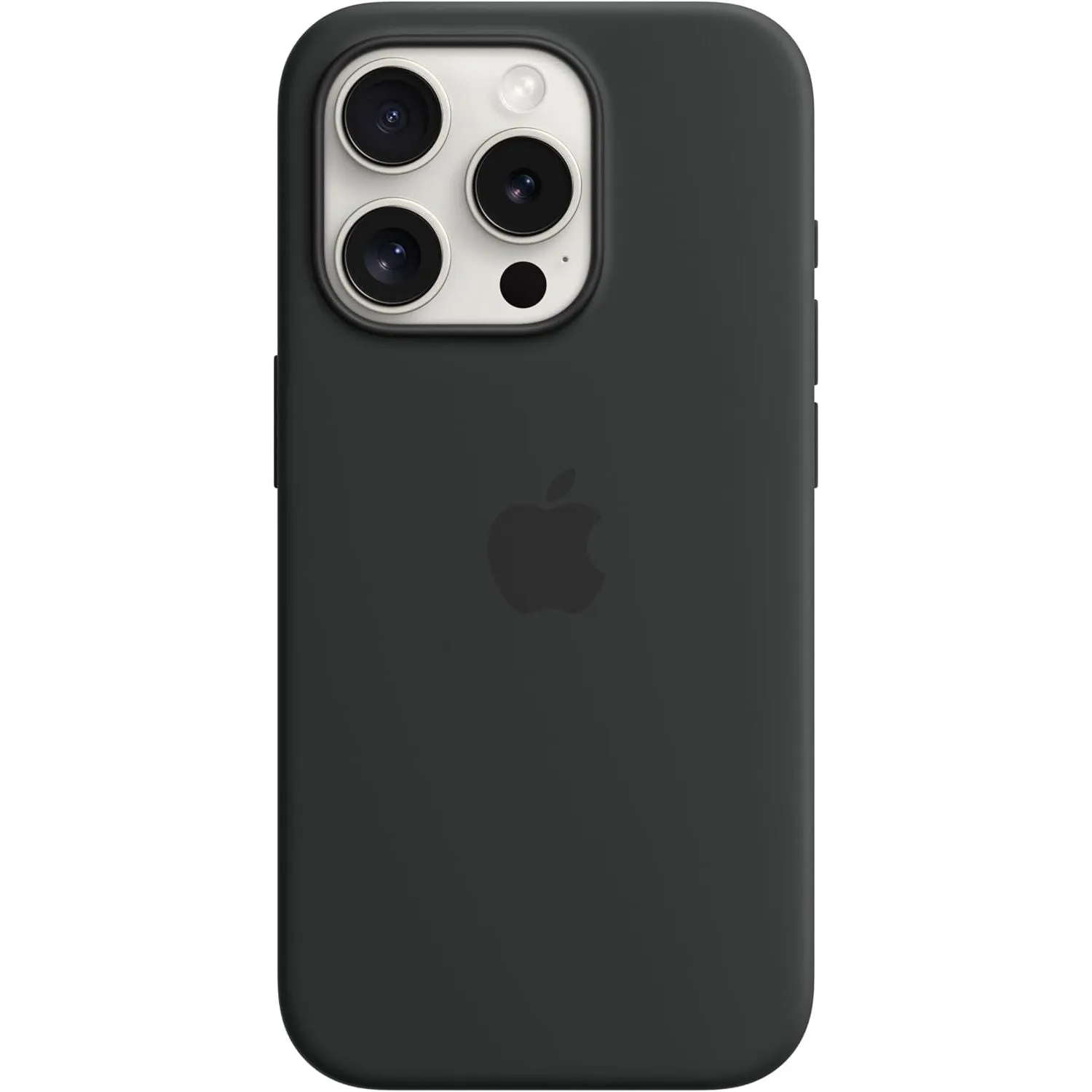 Apple iPhone 15 Pro Silicone Case with MagSafe - Black mobile phones,smartphones,android phones,iphone