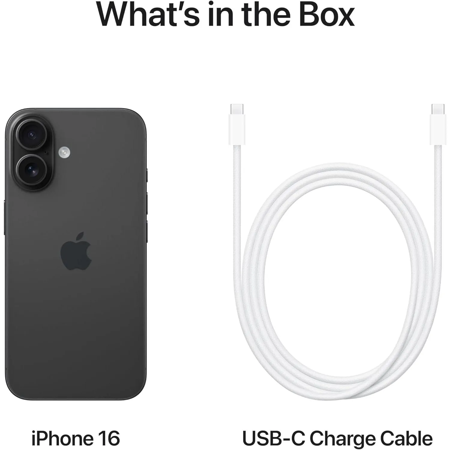 Apple iPhone 16 5G 256GB AI Mobile Phone - Black Unlocked