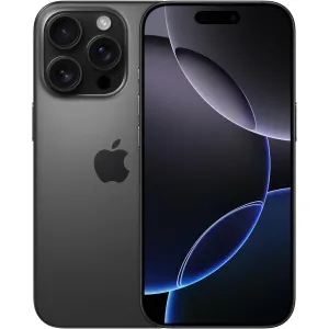 Apple iPhone 16 Pro 5G 128GB AI Mobile Black Titanium Sim-Free Unlocked video game consoles,gaming consoles,playstation,xbox