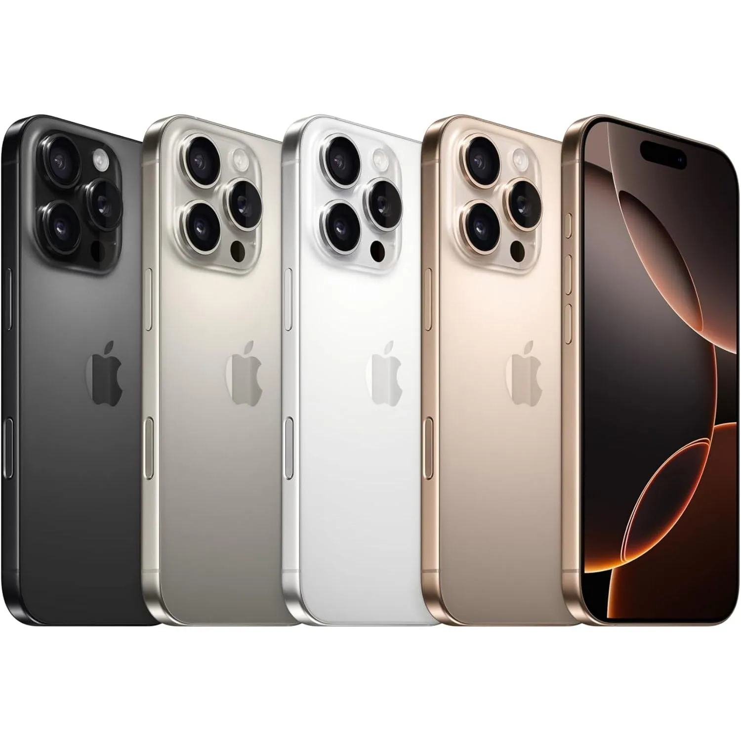 Apple iPhone 16 Pro, 5G 512GB SIM-Free Desert Titanium Mobile Phone Unlocked
