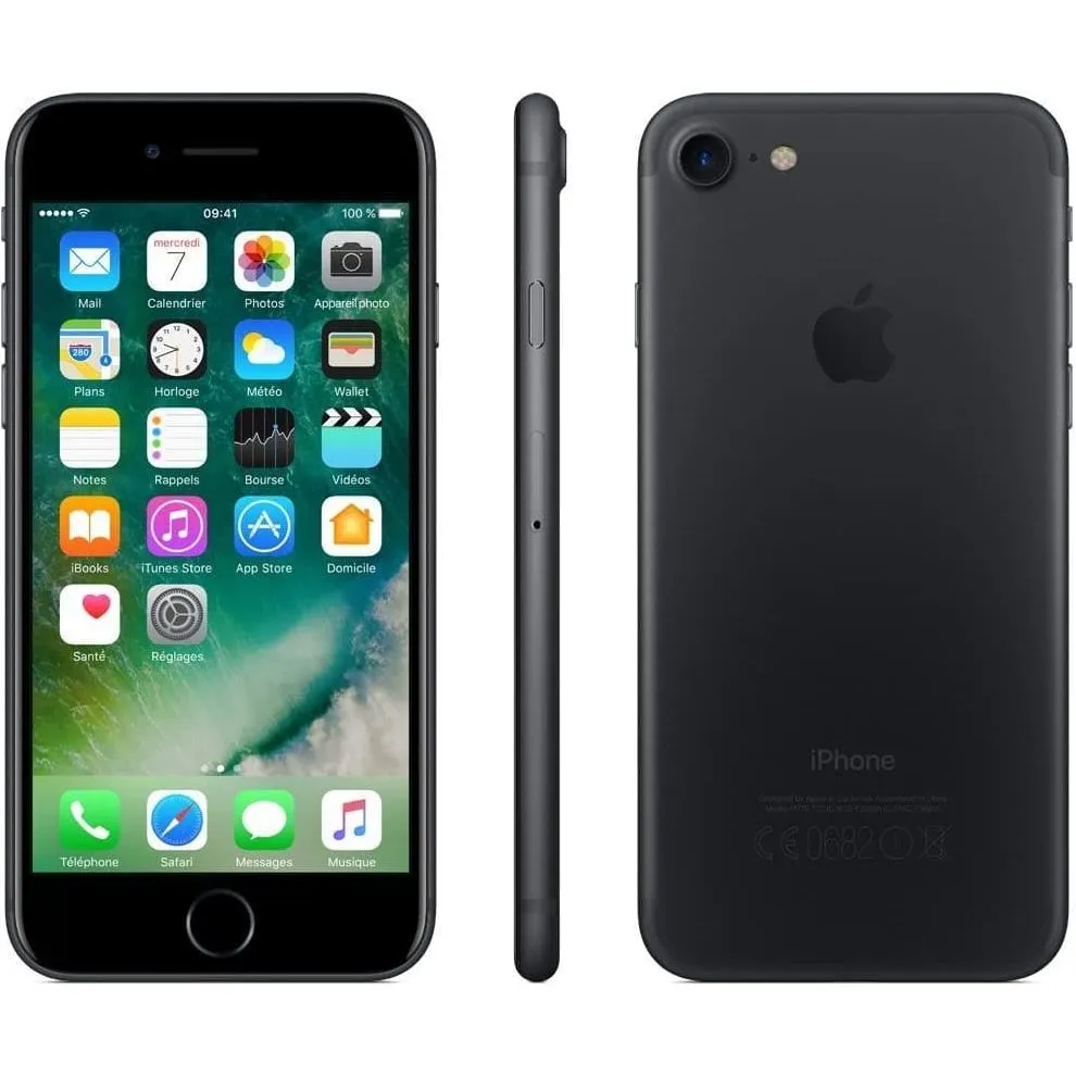 Apple iPhone 7 256GB, Black - Unlocked