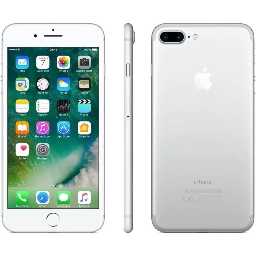 Apple iPhone 7 Plus 256GB, Silver - Unlocked