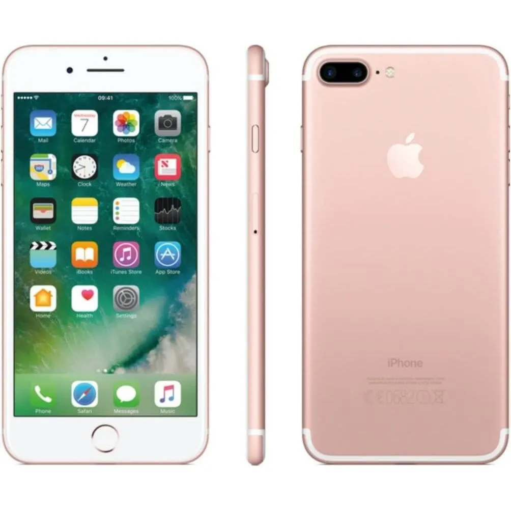 Apple iPhone 7 Plus 32GB Rose Gold Sim-Free Unlocked Mobile Phone