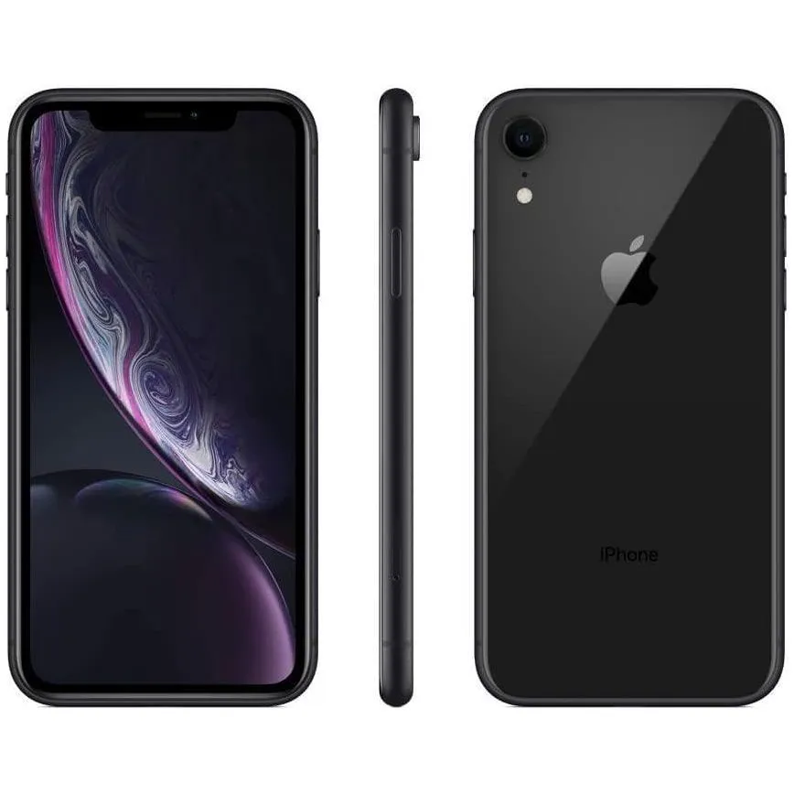 Apple iPhone XR 64GB Black Sim-Free Unlocked Mobile Phone