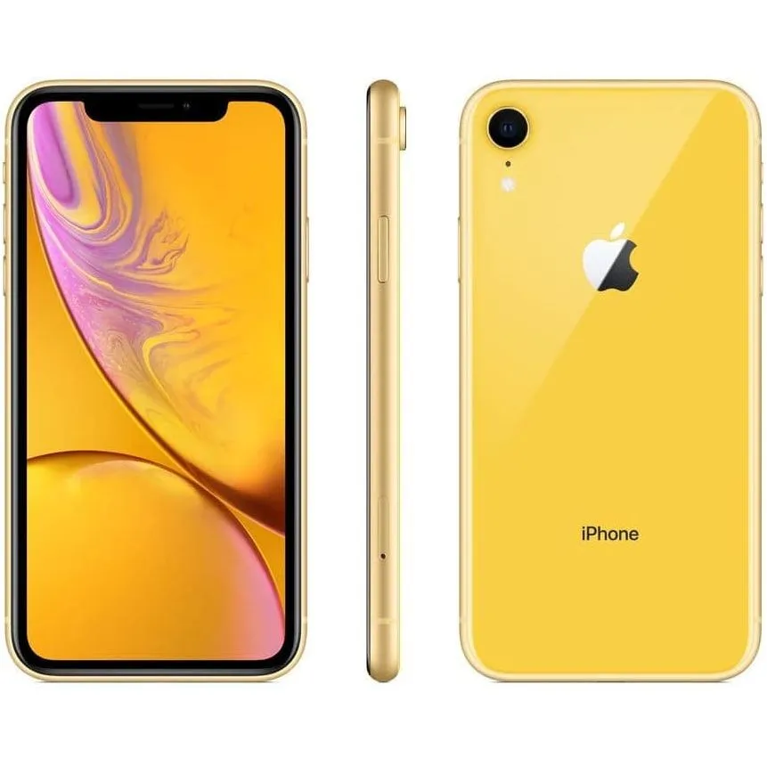 Apple iPhone XR, 64GB Yellow - Unlocked