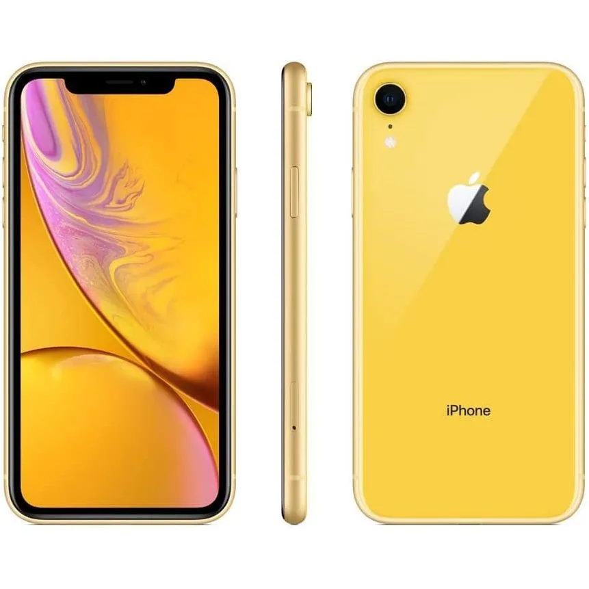 Apple iPhone XR - 64GB, Yellow (Unlocked)