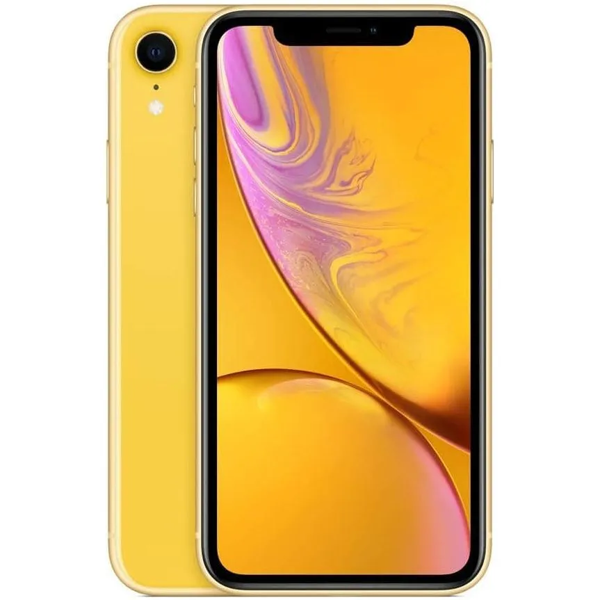 Apple iPhone XR, 64GB Yellow - Unlocked unlocked phones,budget smartphones,cell phone deals,latest mobile phones