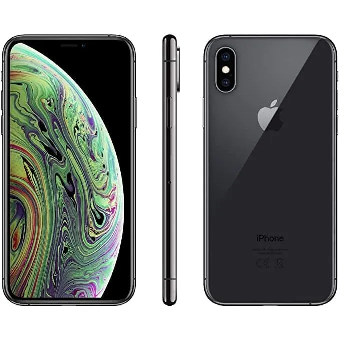 Apple iPhone Xs 64GB Space Grey Sim-Free Unlocked Mobile Phone
