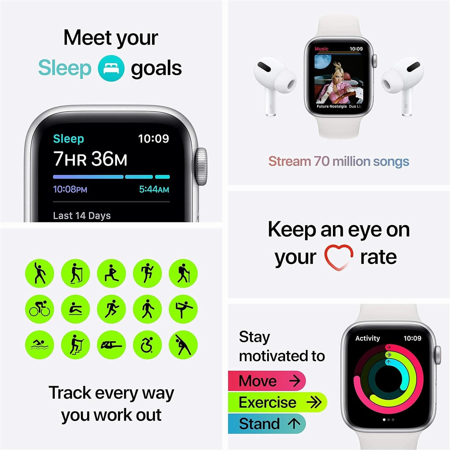 Apple 2020 Watch SE (GPS   Cellular, 40mm) - Gold Aluminium Case with Plum Sport Loop