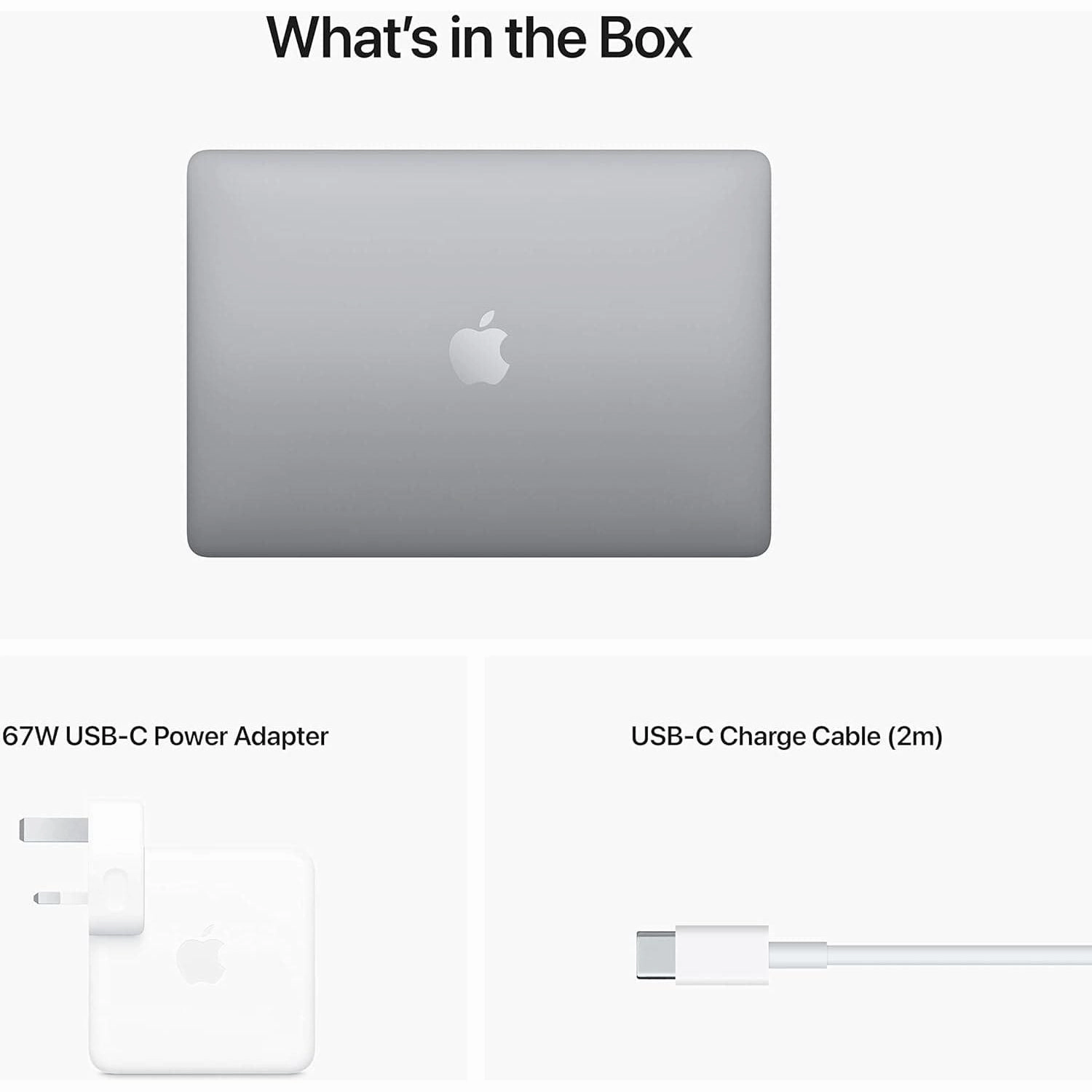 Apple 2022 MacBook Pro - M2 Chip, 13-inch Retina Display, 8GB RAM, 256GB SSD, Touch Bar - Space Grey