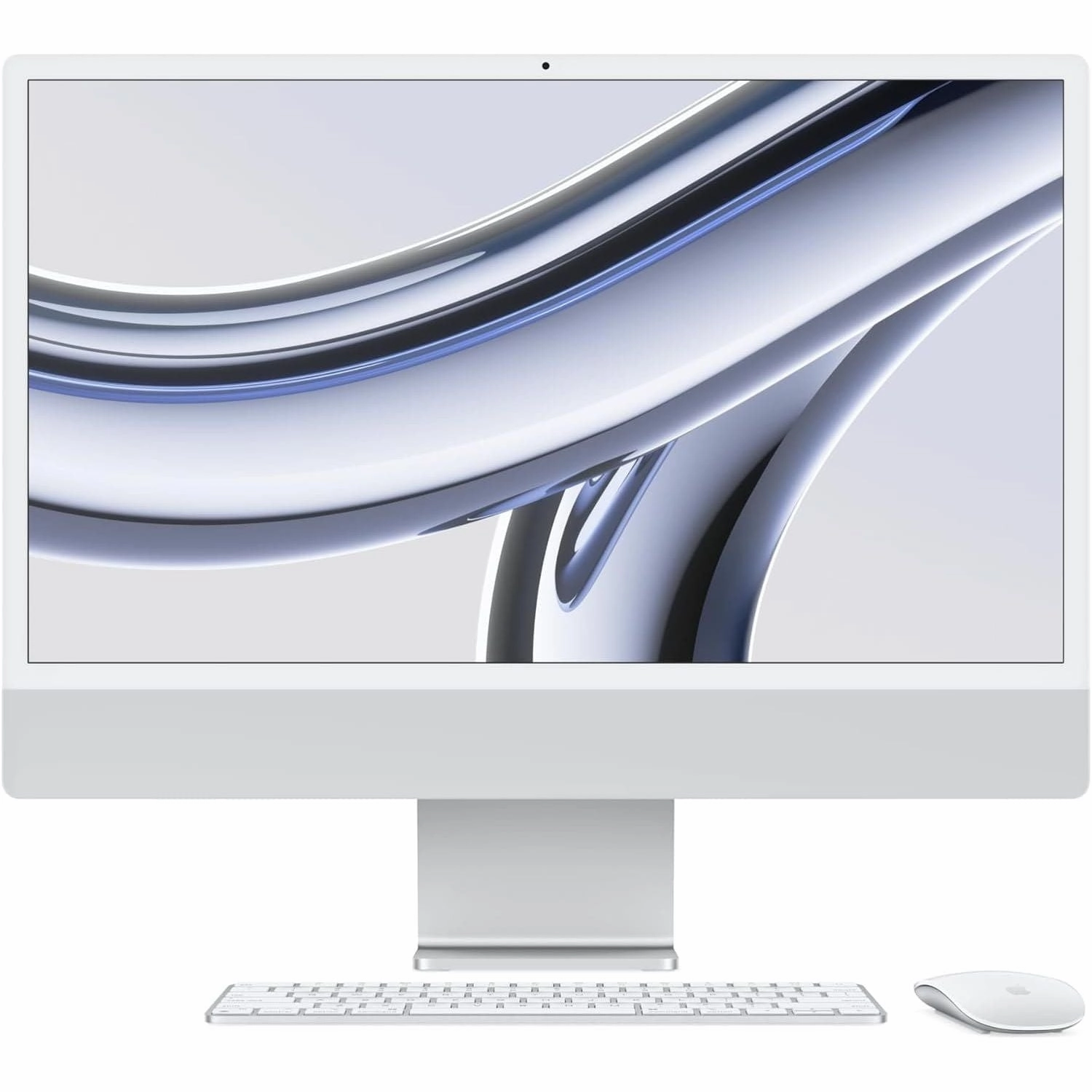 Apple 2023 iMac All-in-One Desktop with M3 Chip - 24" 4.5K Retina Display, 8GB RAM, 256GB SSD, Blue, iPhone/iPad Compatible desktop computers, gaming desktop pc, all in one desktop deals