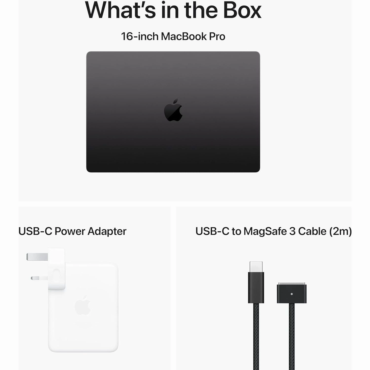 Apple 2023 MacBook Pro 16.2" Laptop, M3 Max Chip, 14-Core CPU, 30-Core GPU, 36GB Memory, 1TB SSD, Space Black