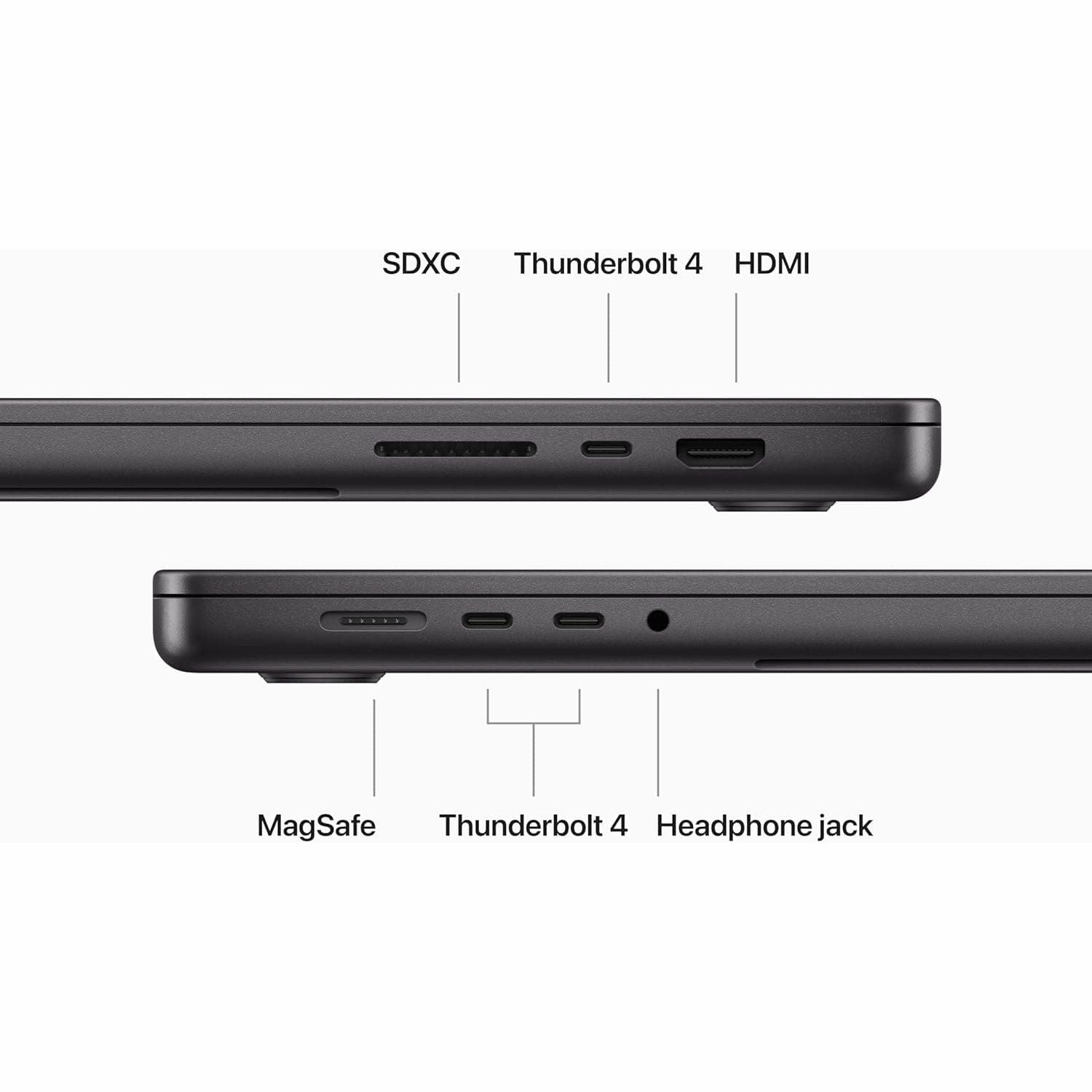 Apple 2023 MacBook Pro 16.2" Laptop, M3 Pro Chip, 12?Core CPU, 18?Core GPU, 18GB RAM, 512GB SSD, Liquid Retina XDR Display, Space Black