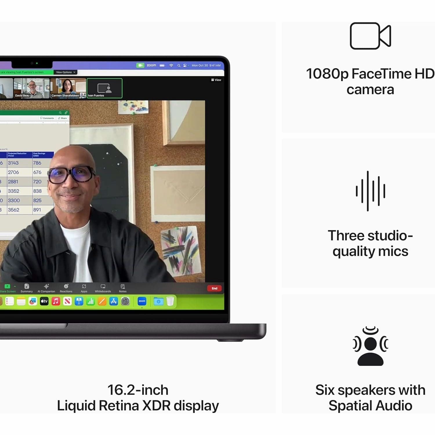 Apple 2023 MacBook Pro 16.2" Laptop, M3 Pro Chip, 12?Core CPU, 18?Core GPU, 18GB RAM, 512GB SSD, Liquid Retina XDR Display, Space Black