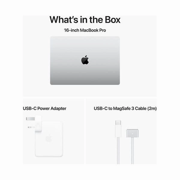Apple 2023 MacBook Pro 16.2" Laptop, M3 Pro Chip with 12?Core CPU, 18?Core GPU, 18GB Unified Memory, 512GB SSD - Silver
