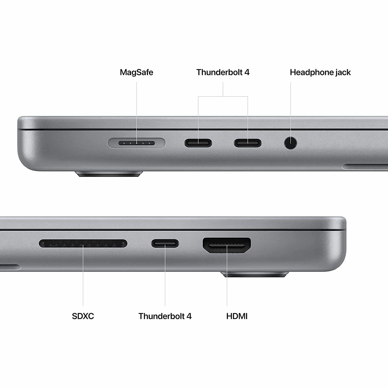 Apple 2023 MacBook Pro 16.2" Laptop with M2 Pro Chip, 12-Core CPU, 19-Core GPU, 16GB RAM, 512GB SSD, Space Gray - iPhone/iPad Compatible (Model MNW83B/A