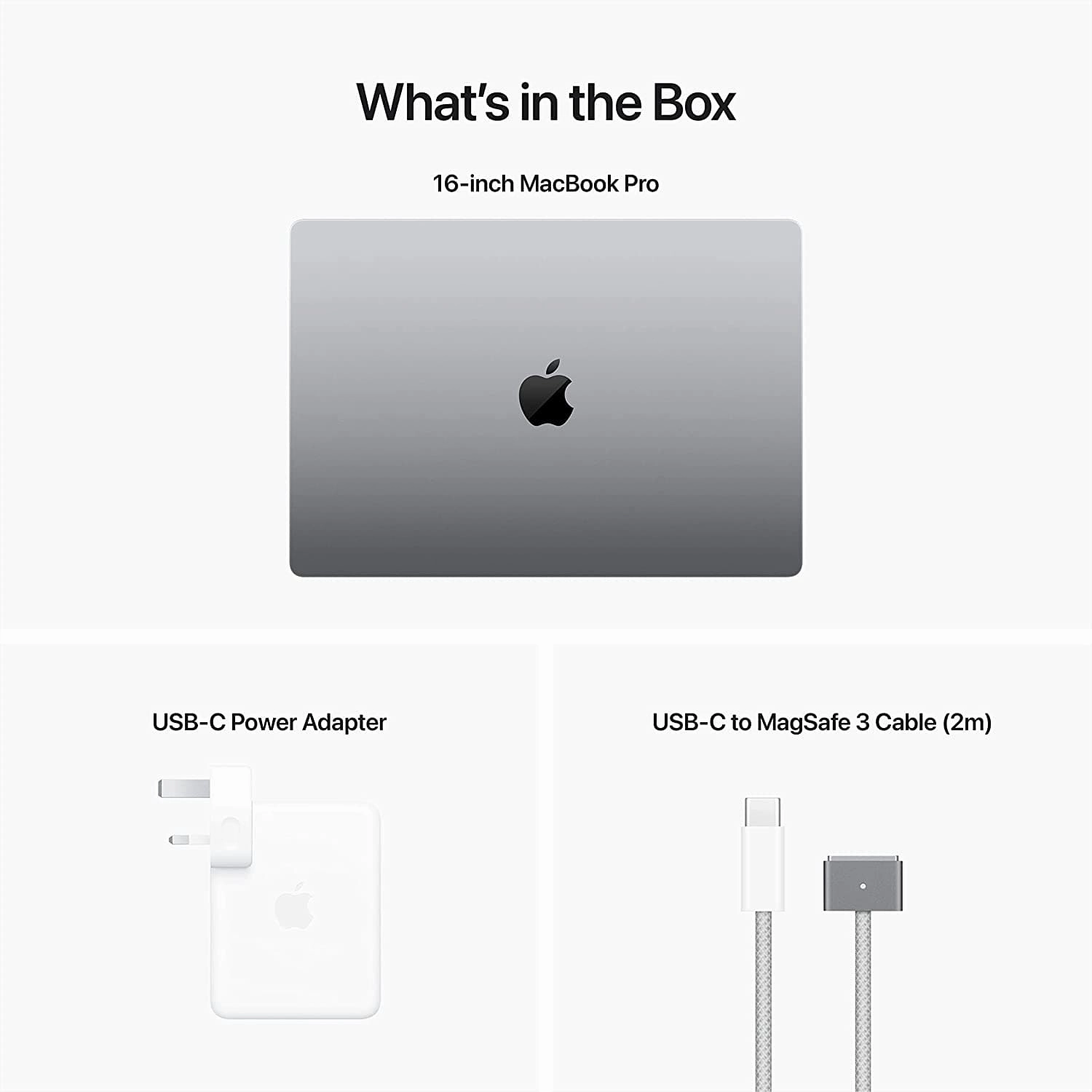 Apple 2023 MacBook Pro 16.2" Laptop with M2 Pro Chip, 12-Core CPU, 19-Core GPU, 16GB RAM, 512GB SSD, Space Gray - iPhone/iPad Compatible (Model MNW83B/A