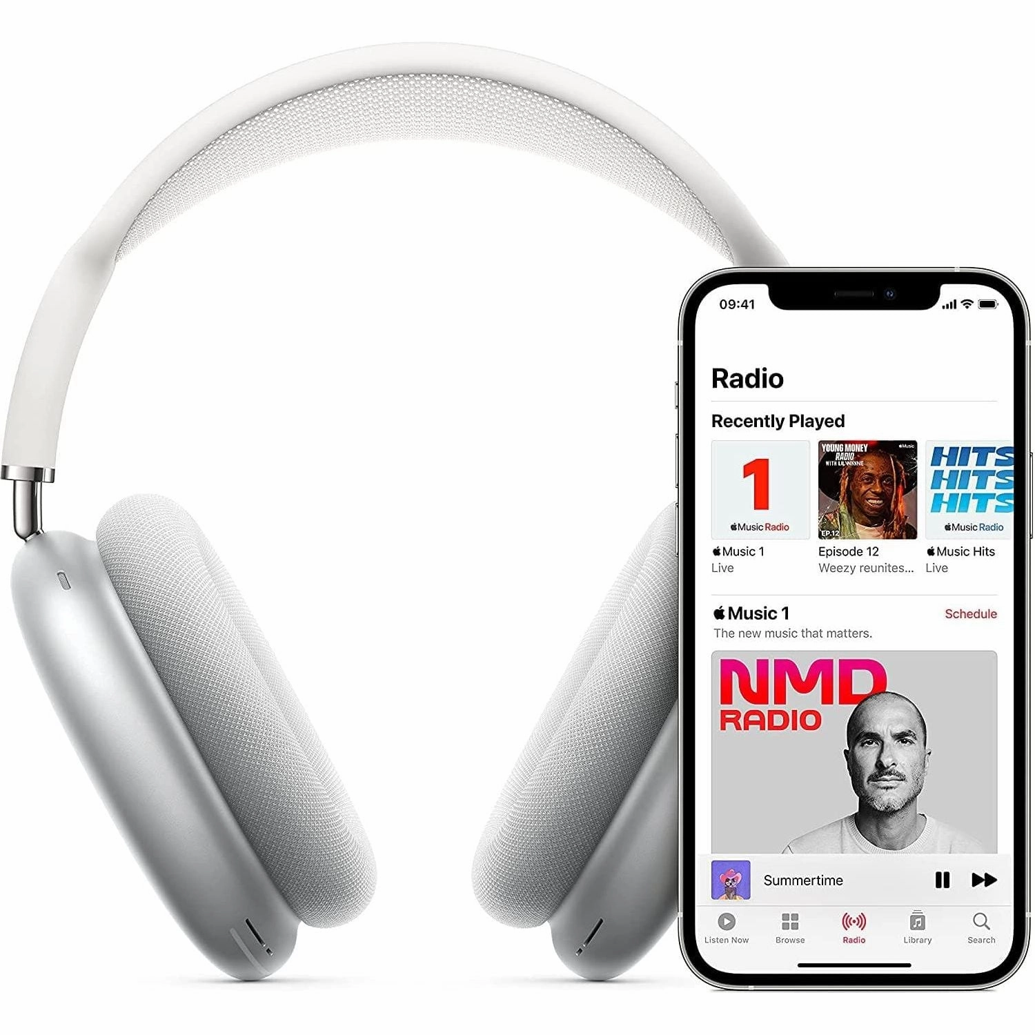 Apple Air Pods Max Over-Ear Wireless Headphones - Sky Blue