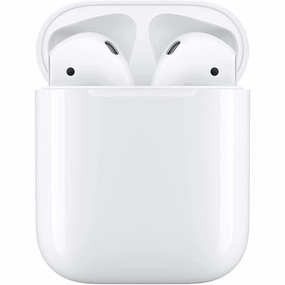 Apple AirPods (2nd Generation) with Charging Case earbuds and headphones, true wireless earbuds, noise cancelling earbuds