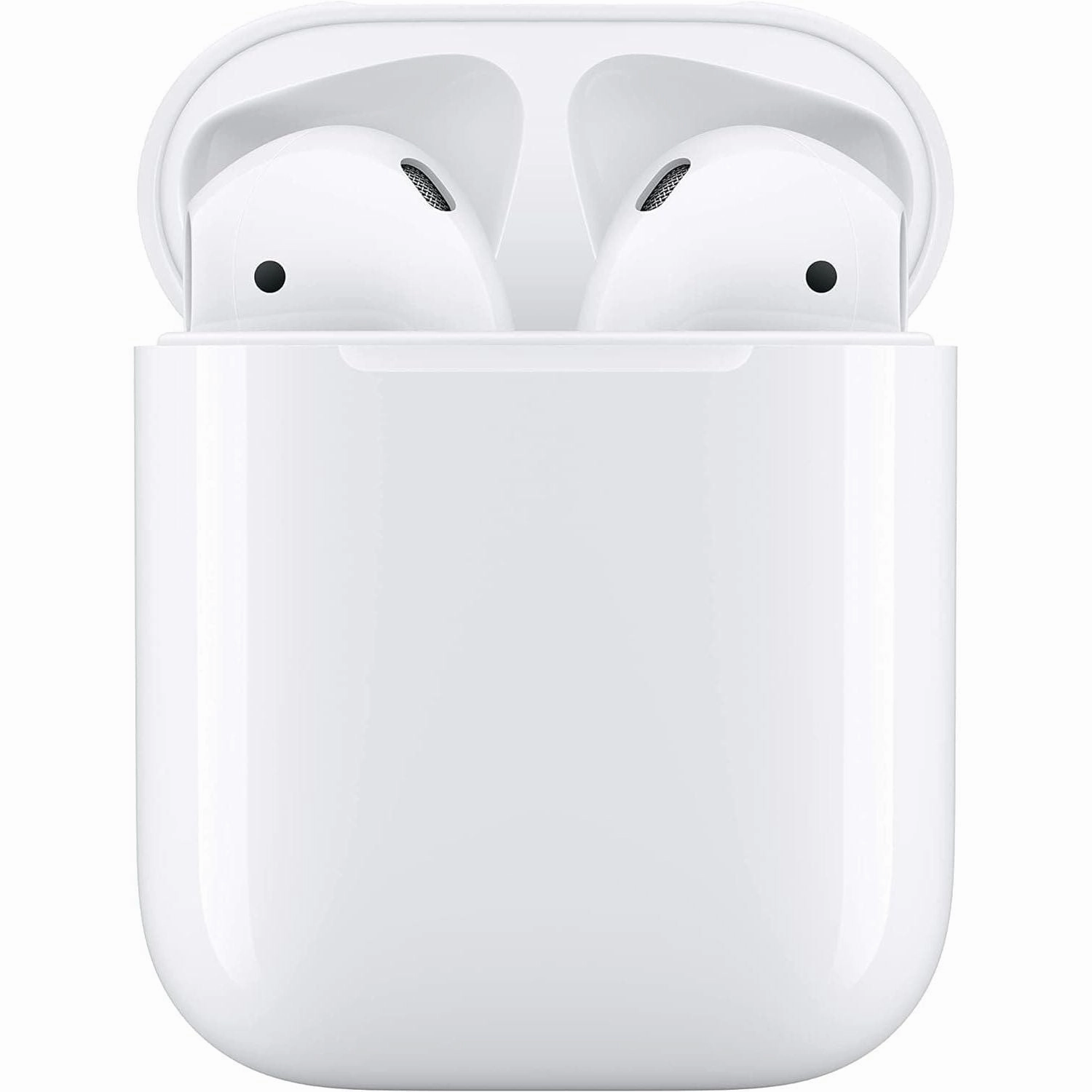 Apple AirPods (2nd Generation) with Wired Charging Case earbuds and headphones, true wireless earbuds, noise cancelling earbuds