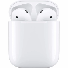 Apple AirPods (2nd Generation) with Wired Charging Case earbuds and headphones, true wireless earbuds, noise cancelling earbuds