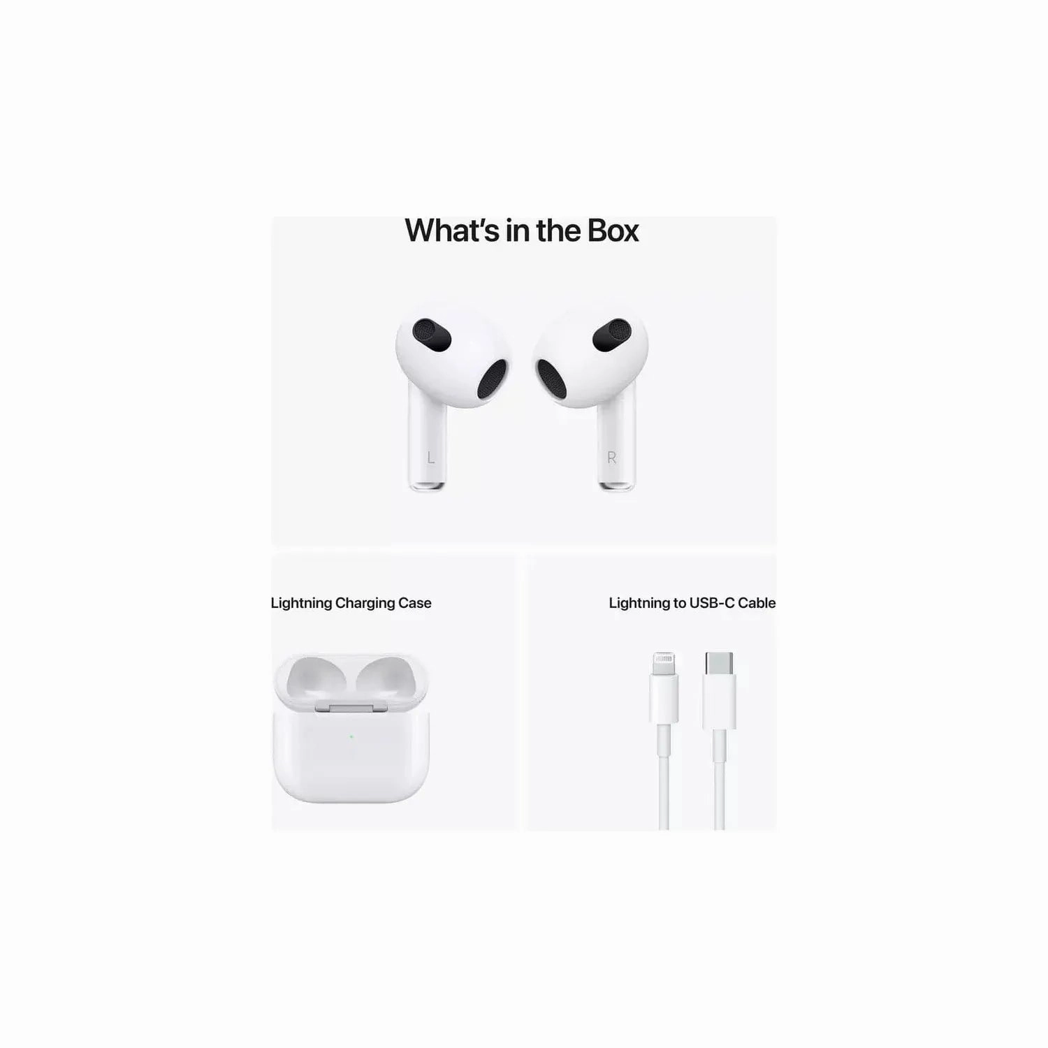 Apple AirPods (3rd Generation) with Lightning Charge