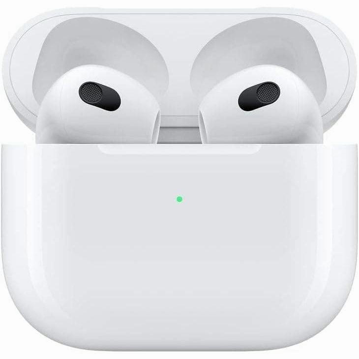 Apple AirPods (3rd generation) with MagSafe Charging Case (2021) earbuds and headphones, true wireless earbuds, noise cancelling earbuds
