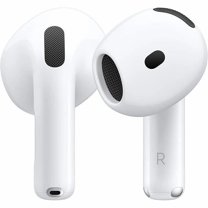 Apple AirPods 4 Wireless Earbuds with USB-C & Wireless Charging, Adaptive Audio, Transparency Mode, H2 Chip, Personalized Spatial Audio  No Active Noise Cancellation buy laptop online, cheap gaming laptop, best business laptops