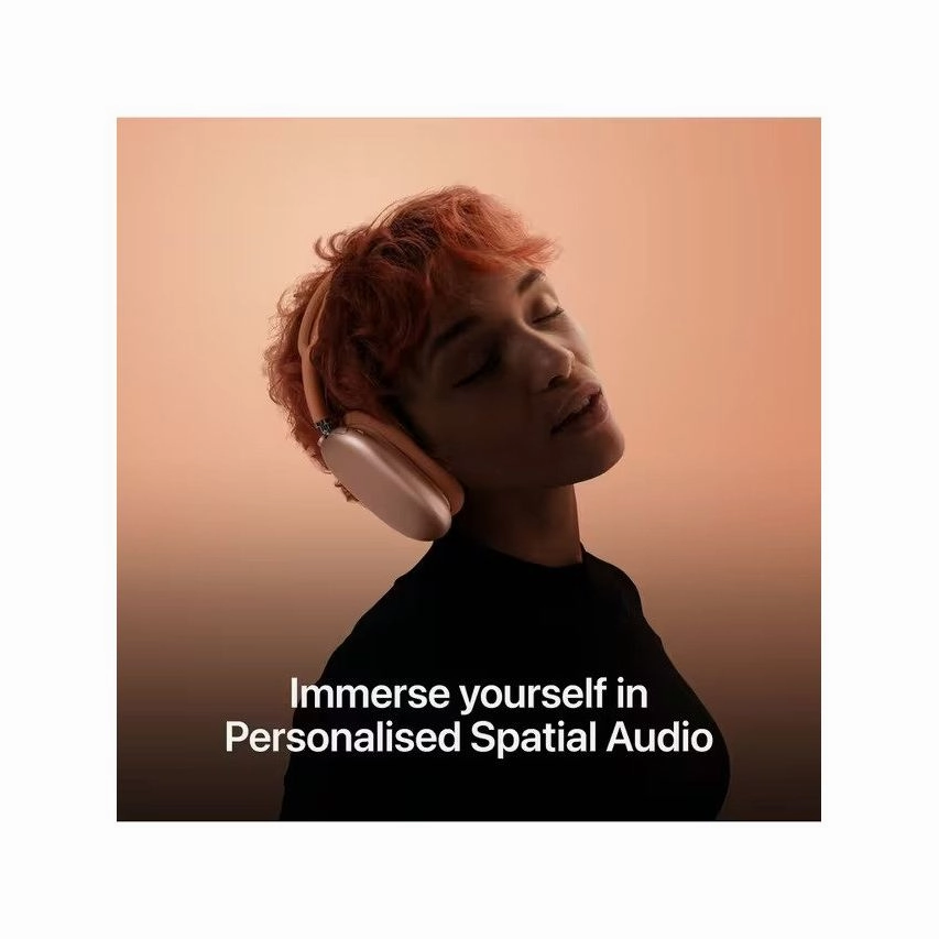 Apple AirPods Max  Wireless Over-Ear Headphones, ANC, Transparency Mode, Spatial Audio, USB-C, Bluetooth - Midnight