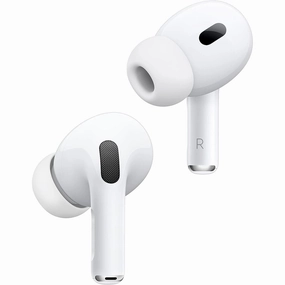 Apple AirPods Pro (2nd generation) with MagSafe Case (USBC) - MTJV3ZM/A earbuds and headphones, true wireless earbuds, noise cancelling earbuds