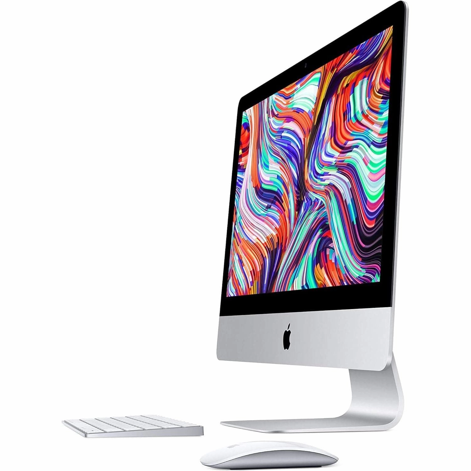 Apple iMac 21.5" 4K Retina, 8GB RAM, 256GB SSD, Radeon Pro 555X, Silver - 2020 Model