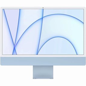 Apple iMac 24-inch 2021, Apple M1 chip with 8?core CPU and 8?core GPU, 4 ports, 8GB RAM, 512GB- Blue desktop computers, gaming desktop pc, all in one desktop deals