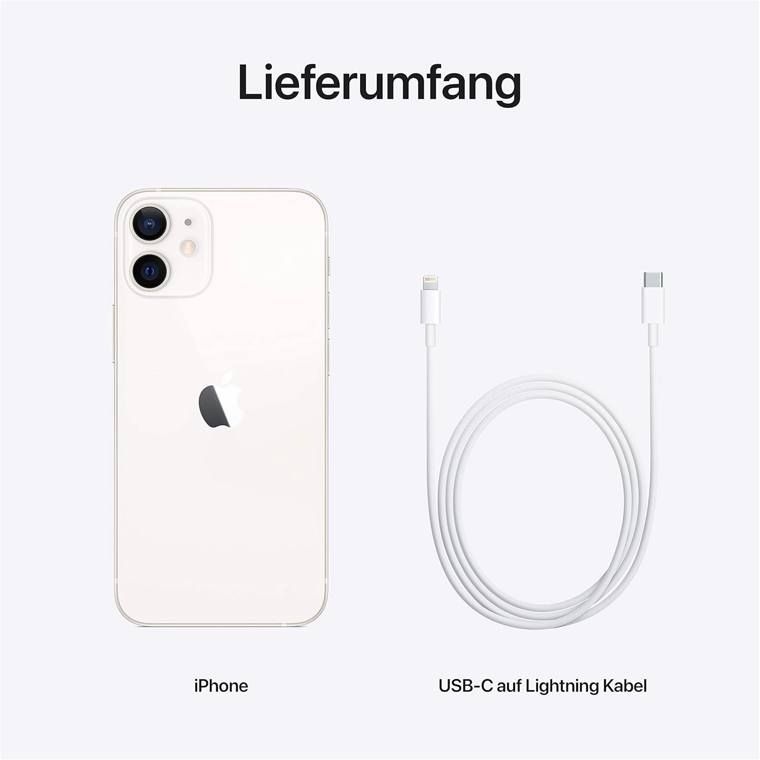 Apple iPhone 12 Mini 128GB White Sim-Free Unlocked Mobile Phone