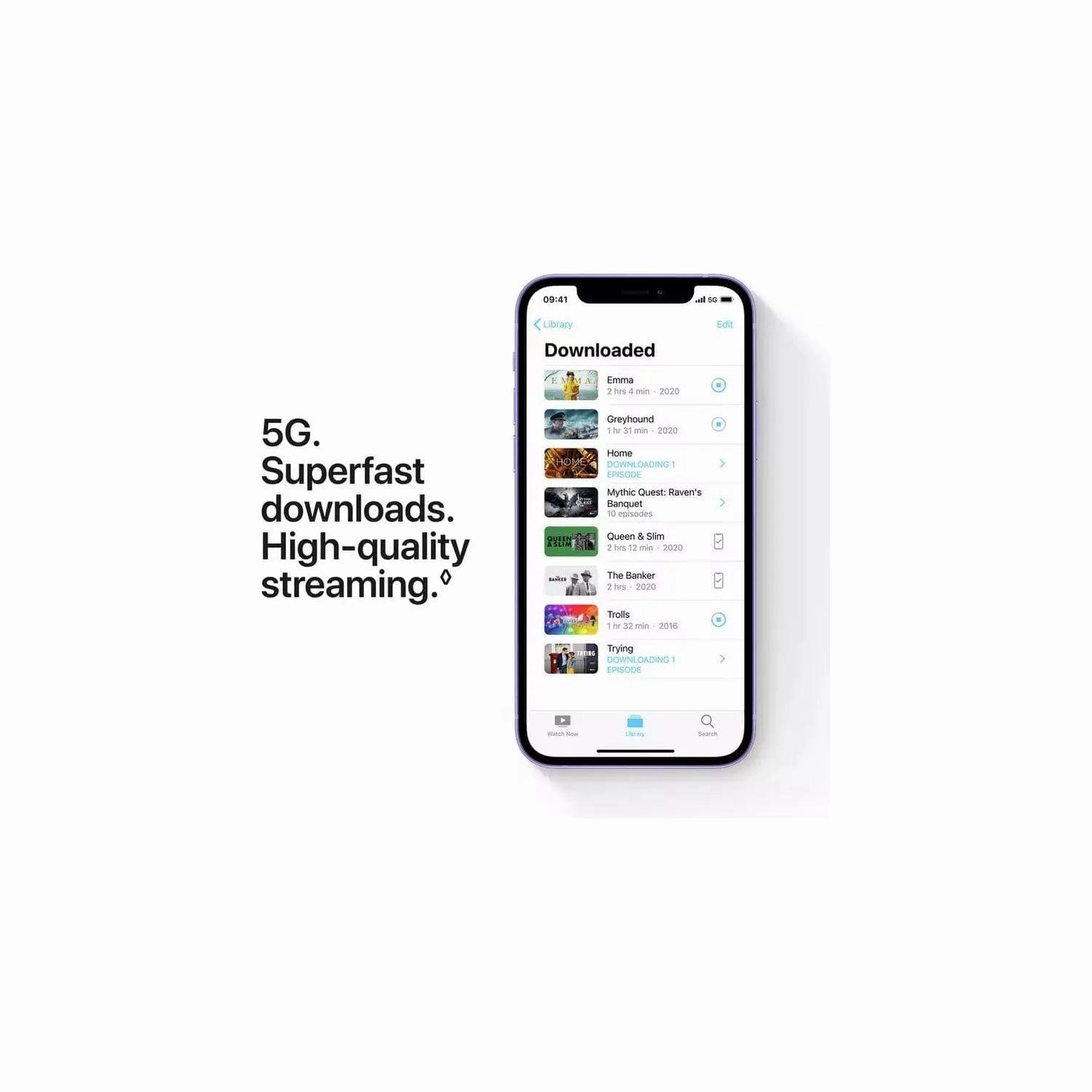 Apple iPhone 12 mini 5G 128GB, Purple - Unlocked