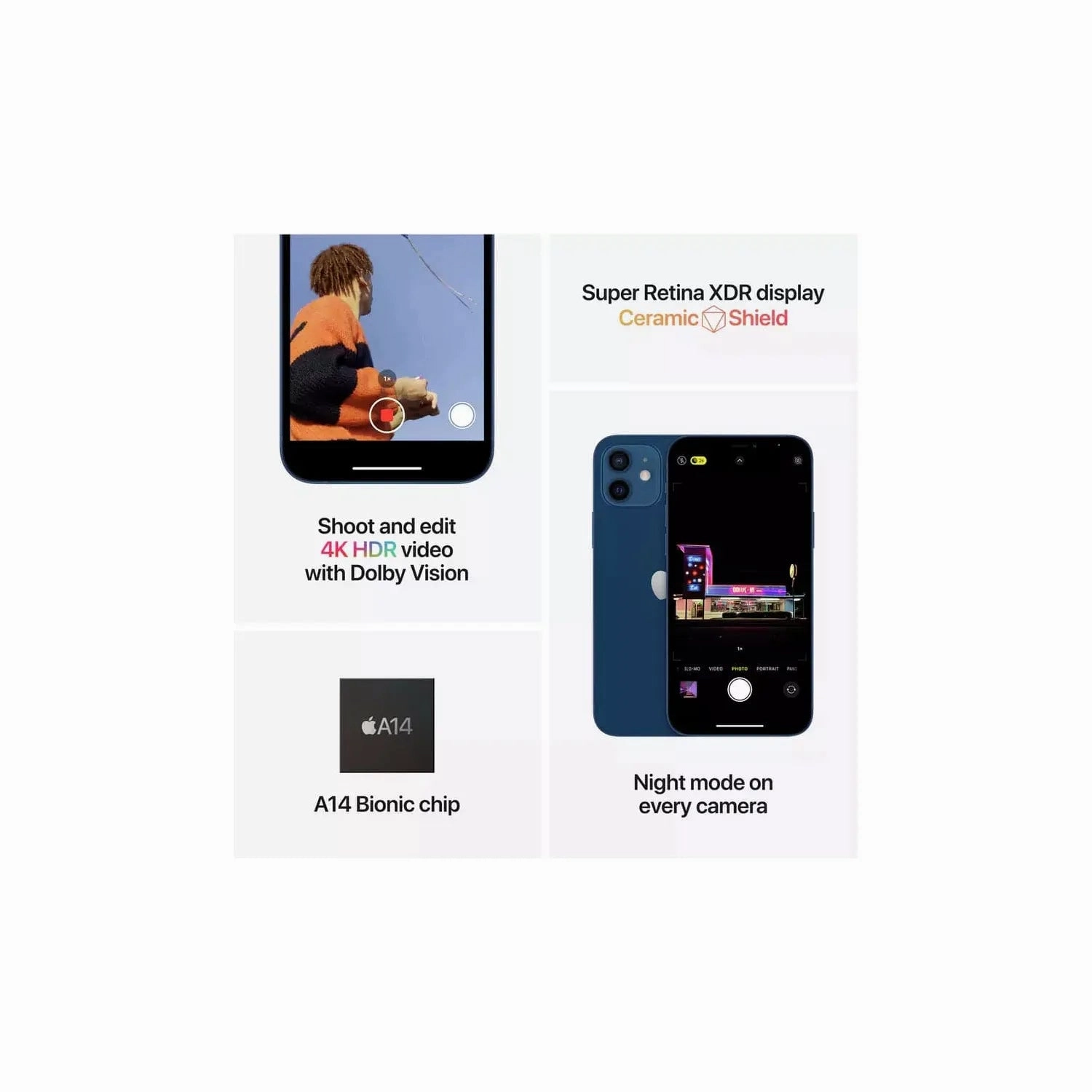Apple iPhone 12 mini 5G 128GB, Purple - Unlocked