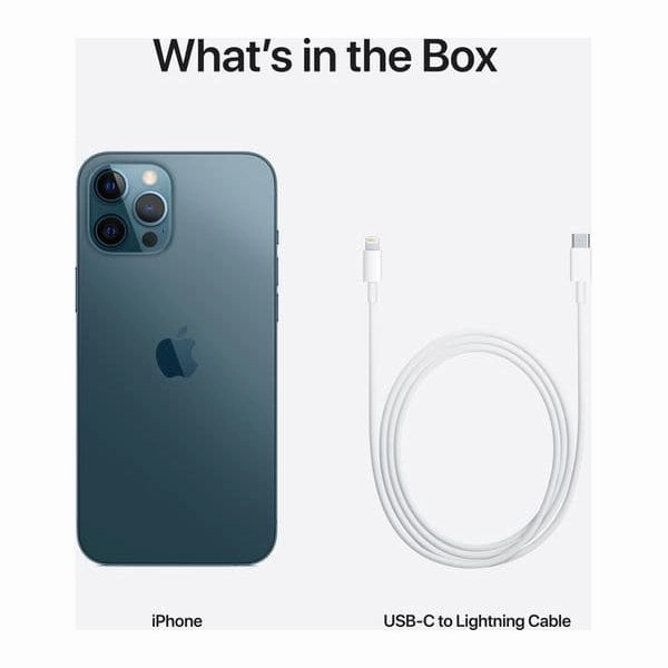 Apple iPhone 12 Pro Max 128GB Pacific Blue, Unlocked - MGDA3B/A