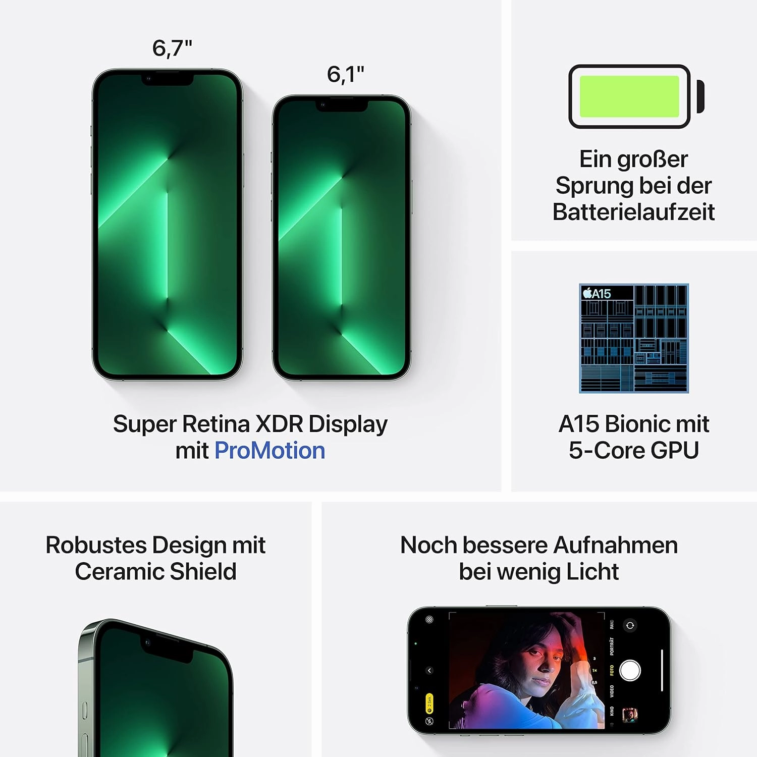 Apple iPhone 13 Pro Max 1TB Alpine Green Unlocked