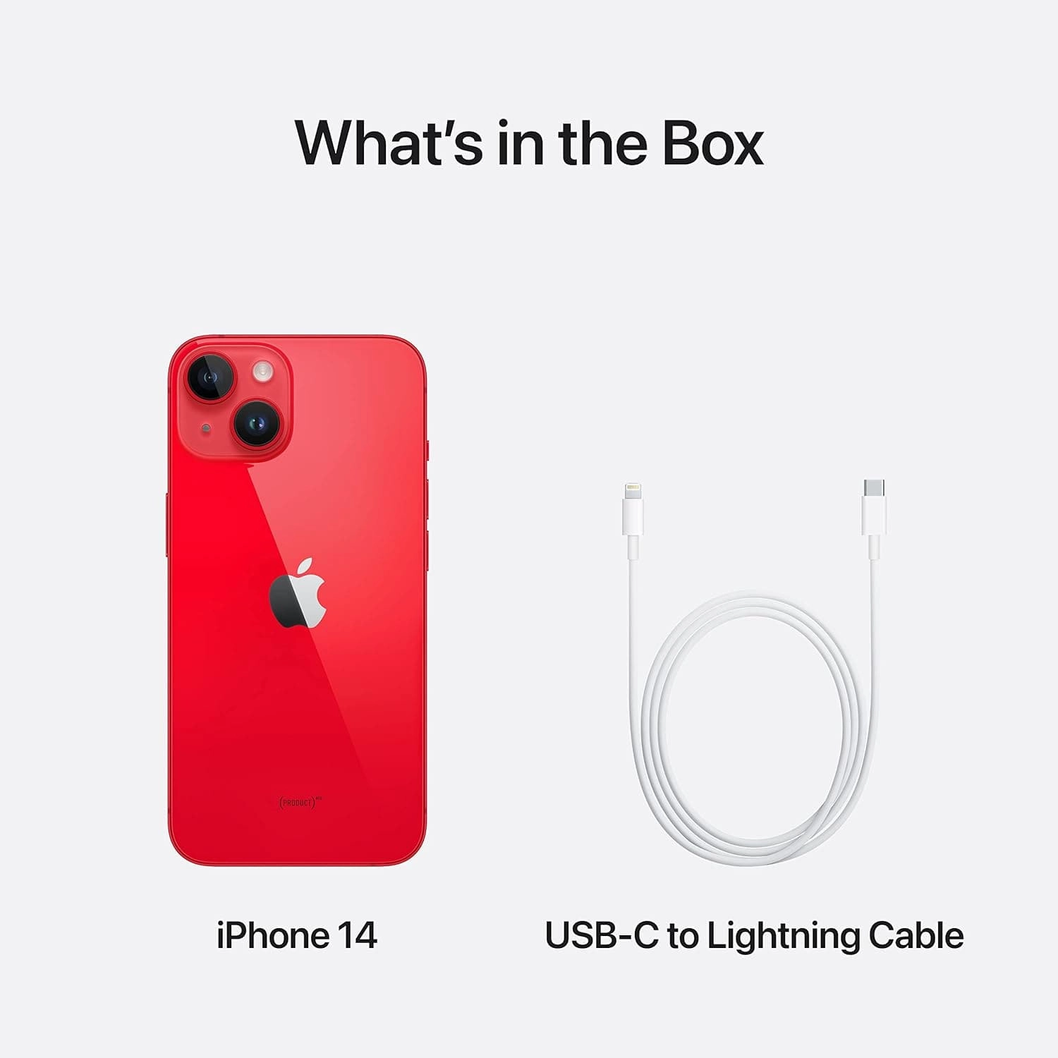 Apple iPhone 14 (128 GB) - (PRODUCT) RED - Unlocked