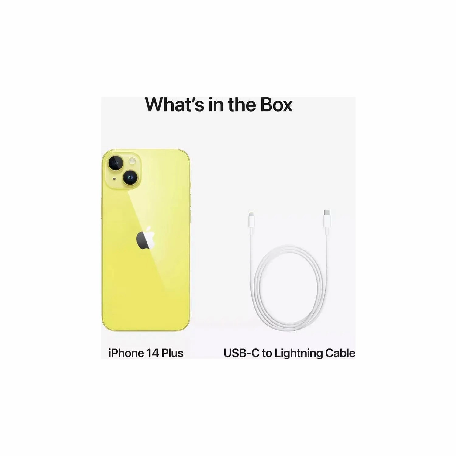 Apple iPhone 14 Plus 5G 128GB Mobile Phone - Yellow - Unlocked