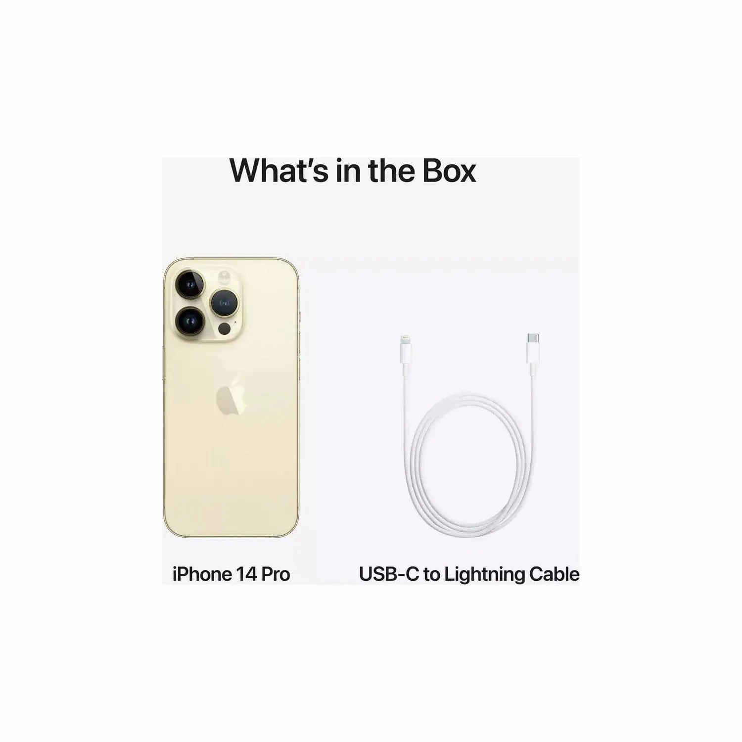 Apple iPhone 14 Pro 128GB Gold Sim-Free Unlocked Mobile Phone