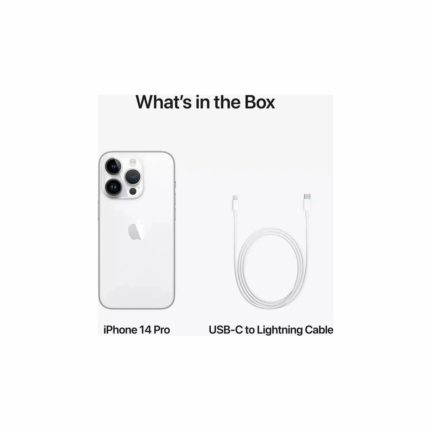 Apple iPhone 14 Pro 5G 128GB Silver SIM-Free Unlocked Mobile Phone