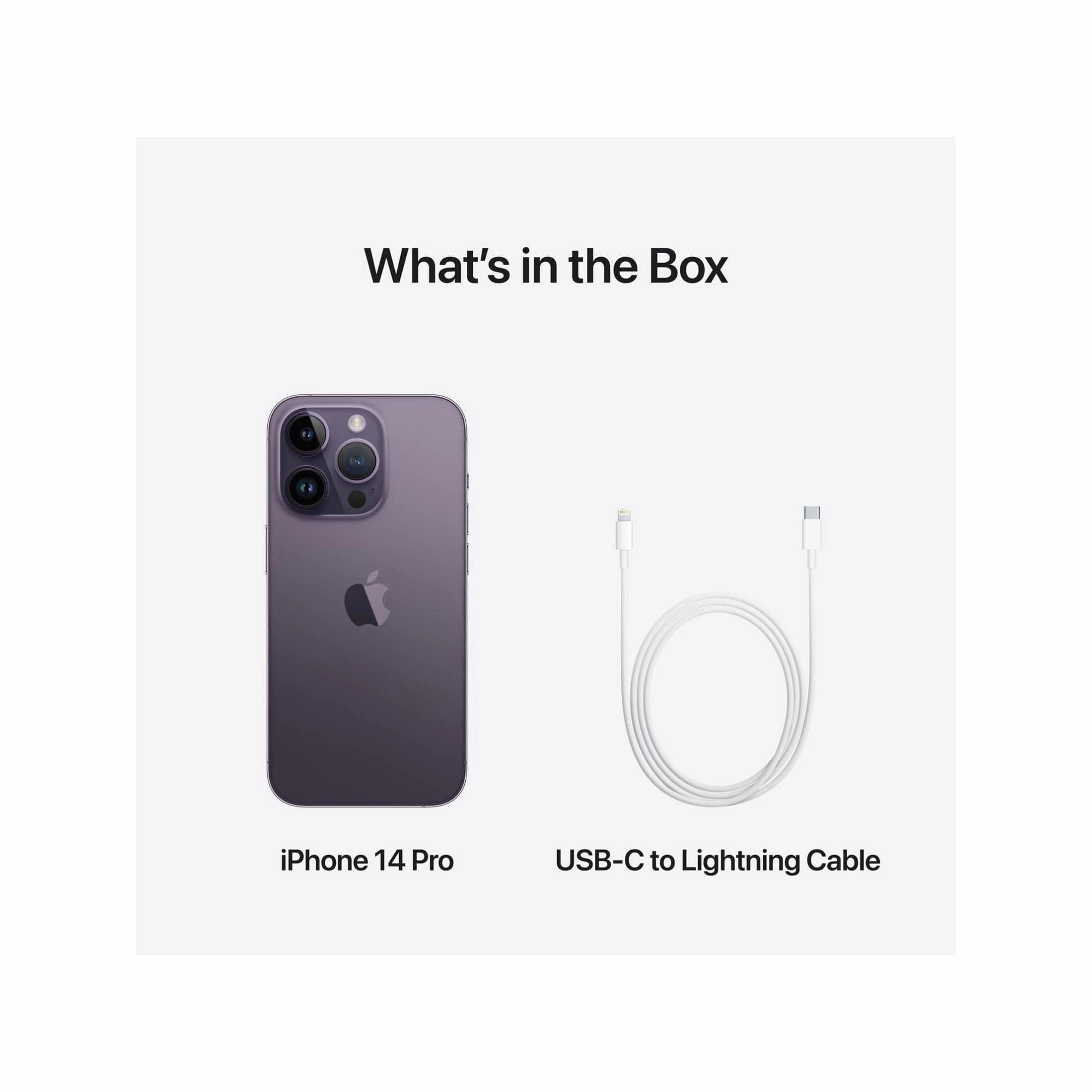 Apple iPhone 14 Pro 5G 256GB, Deep Purple - Unlocked
