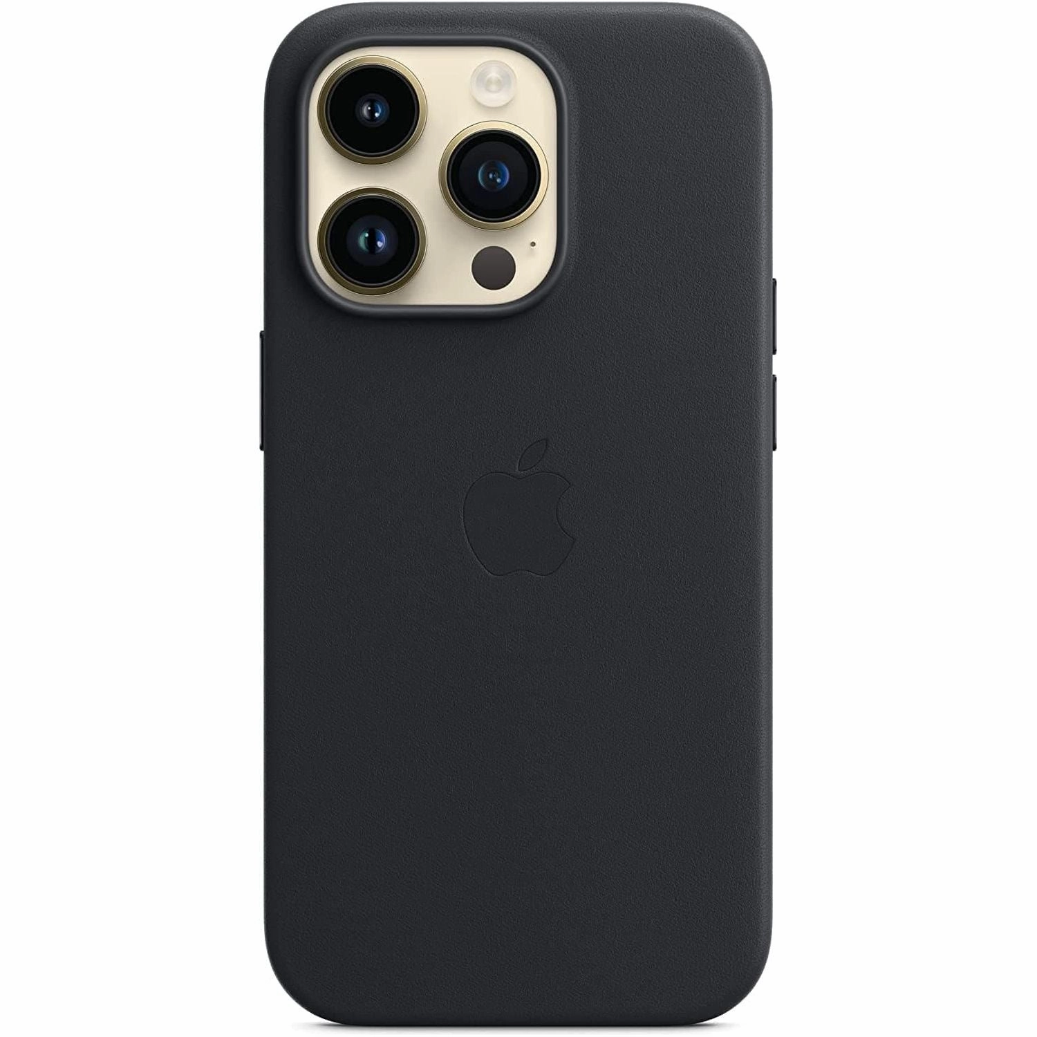 Apple iPhone 14 Pro Leather Case with MagSafe - Midnight - MPPG3ZM/A