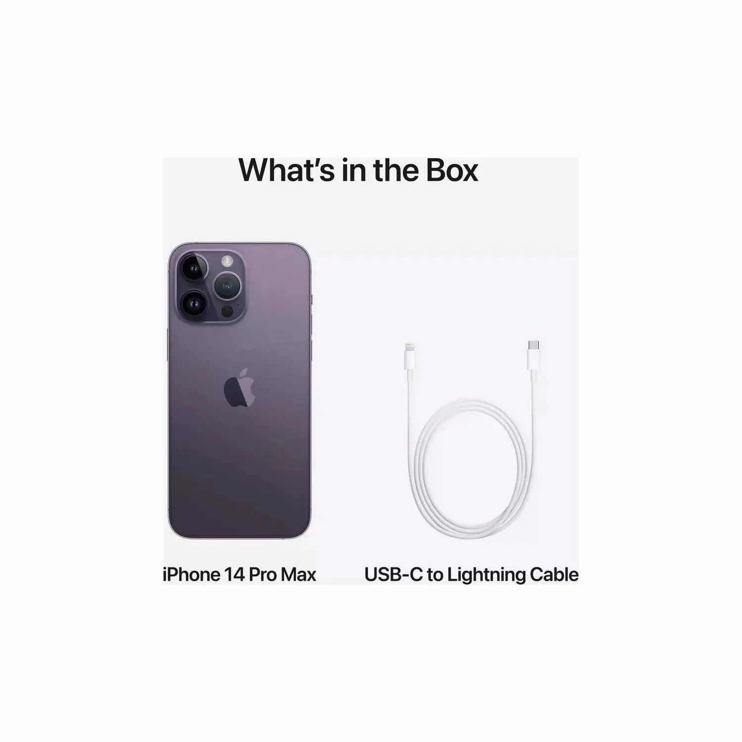 Apple iPhone 14 Pro Max 5G 128GB Deep Purple SIM-Free Unlocked Mobile Phone