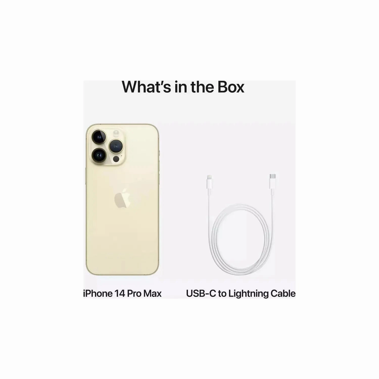 Apple iPhone 14 Pro Max 5G 128GB Gold Sim-Free Unlocked Mobile Phone